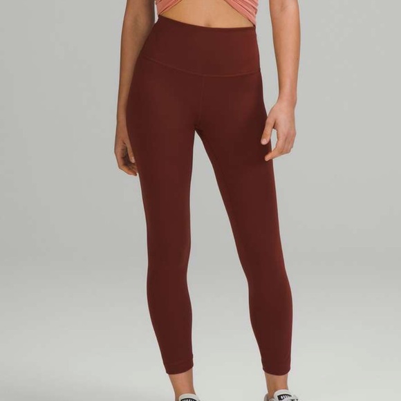 lululemon athletica Pants - Lululemon Wunder Under High-Rise Tight 25” Date Brown Size 2